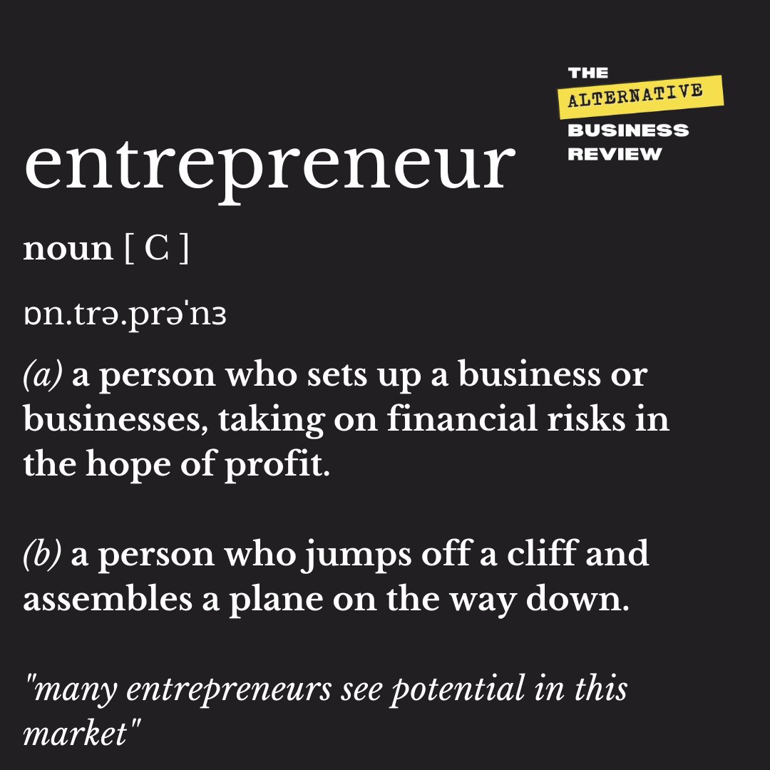 The Alternative Business Review tweet media