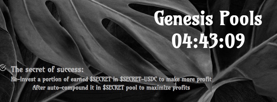 Secret Finance tweet media