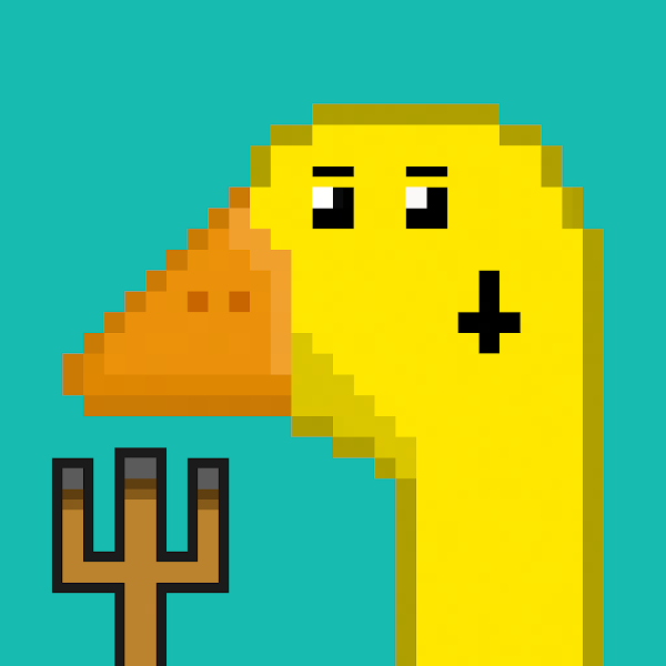 Ducks can close one eye and put half their brain to sleep.🦆

Check out our Opensea:
opensea.io/collection/omi…

#NFT #NFTs #nftart #NFTartists #nftcollector #NFTCommunity 

OminousDuck#71