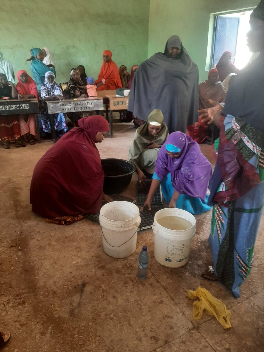 We carried out step-down training on #Agroforestry and #HomeGardening for women in #Sokoto, thanks to financial support from <a href="/FranceInNigeria/">Ambassade de France au Nigéria</a>. Women are expected to produce tomatoes, cucumbers, onions and carrot from their homes to reduce poverty &amp; malnutrition. #piscca #trees