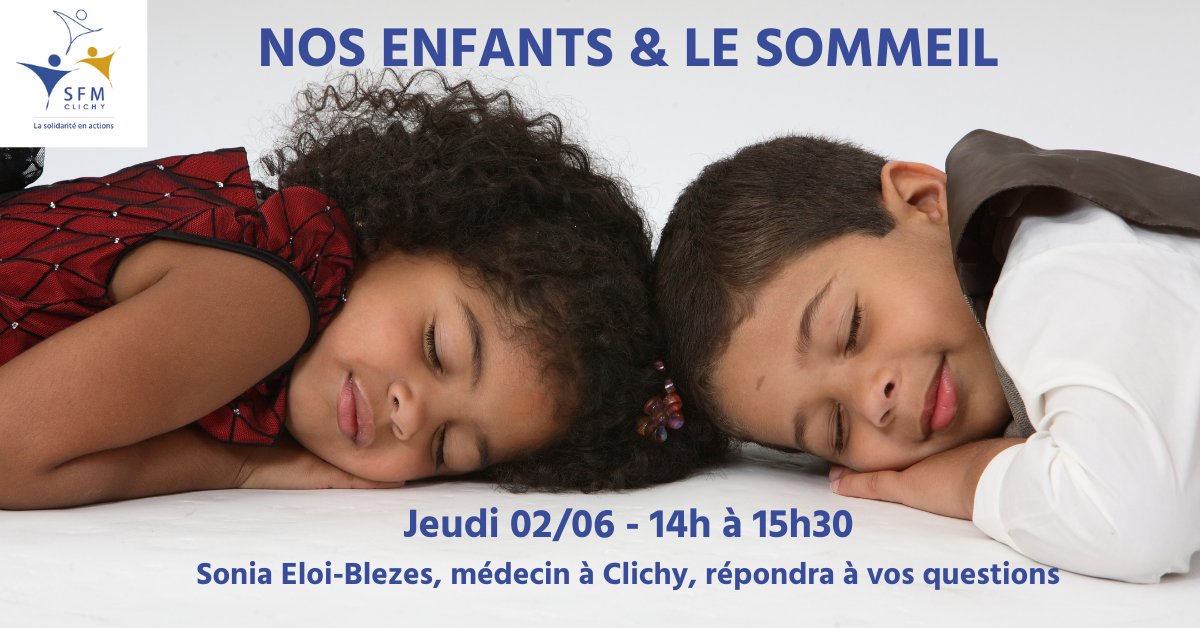 SfmClichy's tweet photo. 👨‍👩‍👦‍👦La parentalité est à l'honneur cette semaine chez SFM Clichy avec deux tables rondes !
👉L'une autour du sommeil pour apprendre à mieux gérer le sommeil de nos bambins 💤. 
👉L'autre autour du langage avec la présence d'une orthophoniste et d'une psychologue 🗣️
#villeclichy https://t.co/l5CTNMCTlB