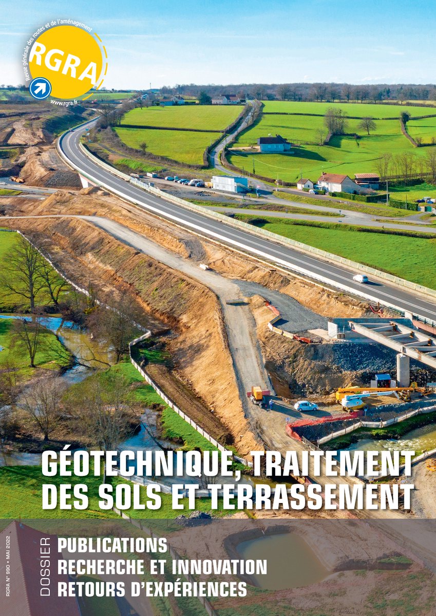 RevueRGRA's tweet photo. Le dernier numéro de la RGRA consacré au terrassement vient de paraître !👉https://t.co/VktYDIAvVx✍️@egis @CeremaCom @Cim_Beton @eiffage  @UGustaveEiffel @FNTP_info @PIARC_France @VINCIConstruTer @groupe_NGE @Bouygues_C  @Spiebatignolles #terrassement #infrastructures #routes https://t.co/rvbmXU2IEk