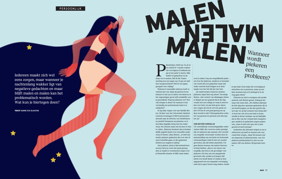 mindcogstudie's tweet photo. Er stond een artikel over ons onderzoek in het MEER magazine, Dagblad van het Noorden. Je leest hem hier! 

Auteur: Sanne Eva Dijkstra https://t.co/dpB2BdaQSK