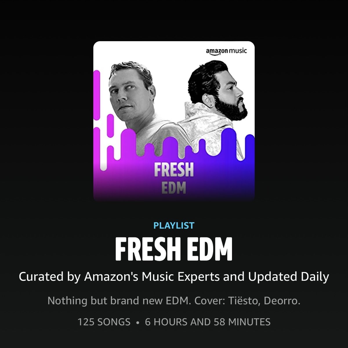 S/O to <a href="/amazonmusic/">Amazon Music</a> for the support &amp; love on "Hurting" by <a href="/eyezicofficial/">Eyezic</a> &amp; <a href="/tetra_tara/">TETRAWORLD</a> 💕

go give it a listen 🎧