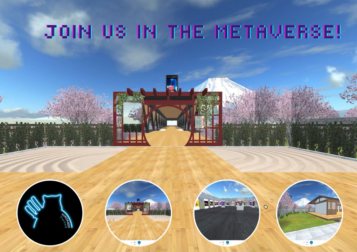 samuraicats_nft's tweet photo. We are happy to announce good news. Now, thanks to your support and the hard work of the team, we can open the first Metaverse Samurai Cat. Come and discover this brand new universe of Hiro Ando with Japanese inspirations under the cherry trees in bloom. #NFTshill #Metaverse https://t.co/LLLtonN1nw