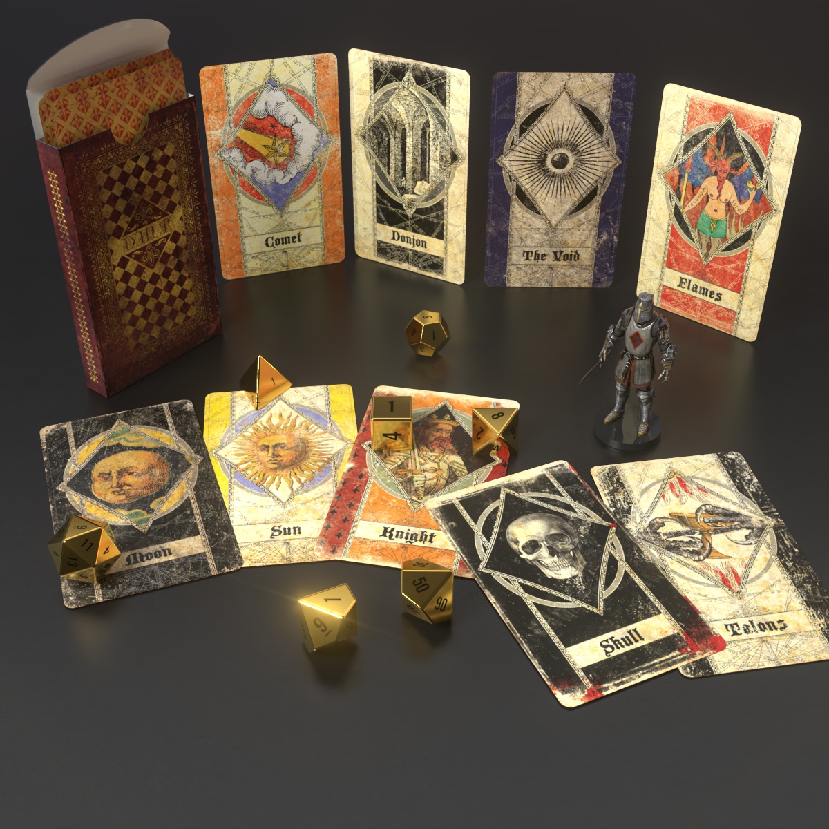 Cultzilla_UK's tweet photo. We are super excited to go to our first show ever.. the fab @UKGamesExpo , so pop and see us in Hall 2, Stand 471 for role playing and Cthulhu products... plus we'll be offering our fab Deck of Many Things and other cards at show only prices...

#ukge  #dungeonsanddragons #DnD https://t.co/6MRmqX5HAY