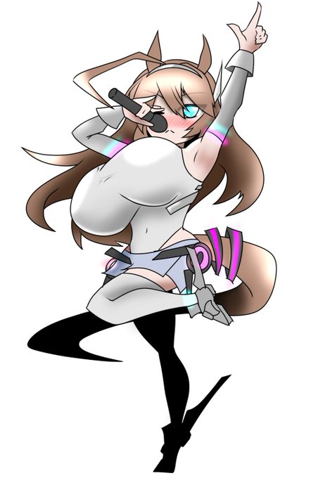 5月28日にやった1時間(+α)お絵描きチャレンジのミホノブルボンさんです。 