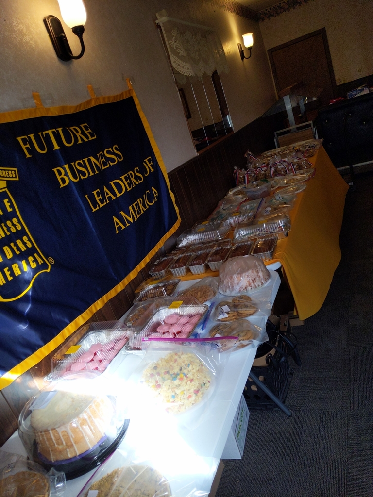 FBLA bake sale at Legion