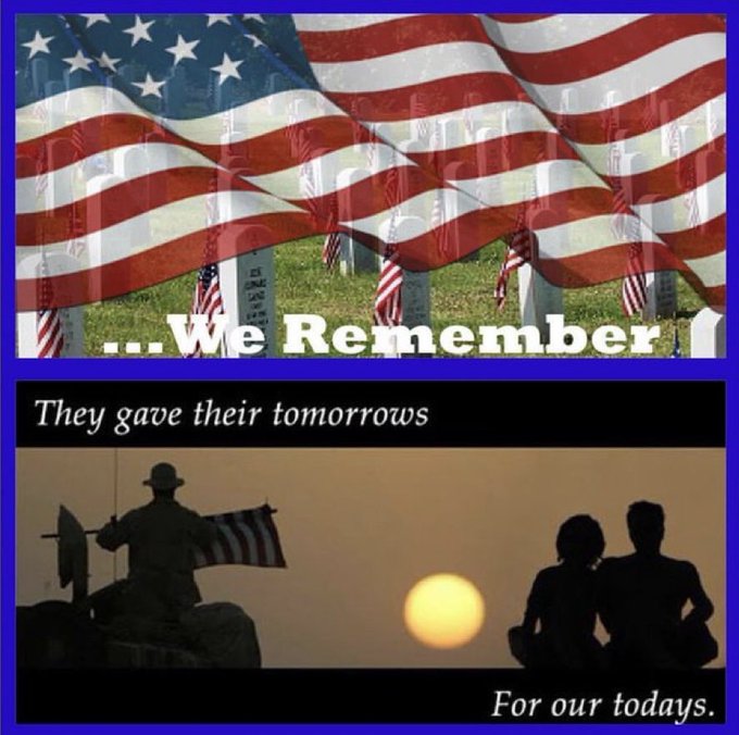 Remembering &amp; honoring all who fought, fallen &amp; server our great country so that we could live in peace<a href="/tag/memorialday"class="tags"><span>#memorialday</span></a><a href="/tag/rememberandhonor"class="tags"><span>#rememberandhonor</span></a><a href="/tag/memorialday20"class="tags"><span>#memorialday20</span></a>