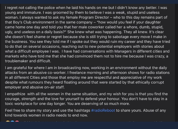 Lauramainella's tweet photo. I’ve been busy supporting many women and men who have also had similar experiences at the hands of these people and company, plus others in completely different fields. Stay strong friends. Stay true to you. I’m here to listen❤️ https://t.co/9dHWgPv4Zi