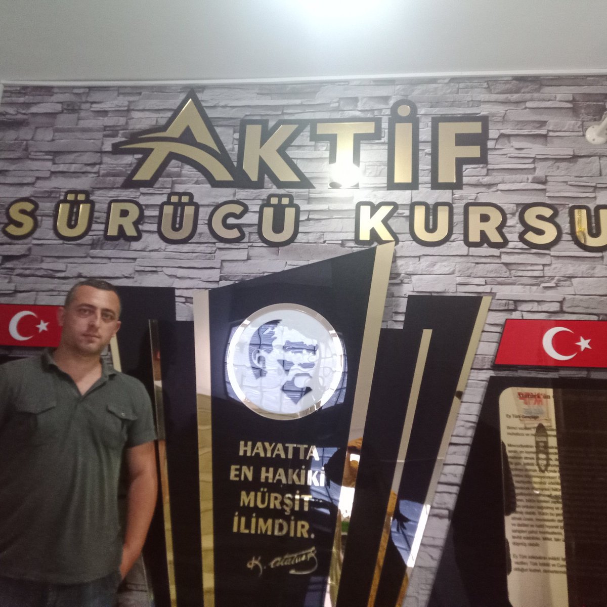 Aktif sürücü kursuna herkesi bekleriz