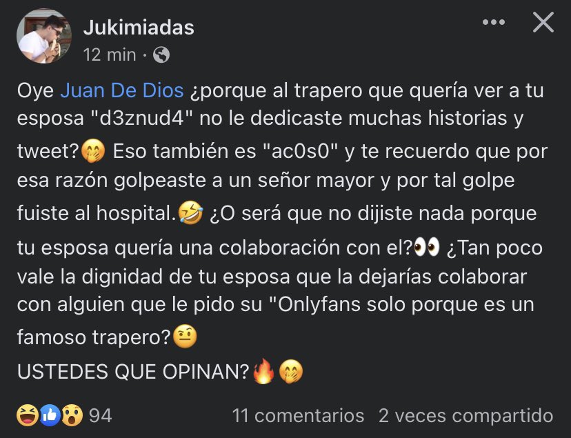 Babecbd444's tweet photo. TRAAAAZZZZ, la doble moral. 🫣 https://t.co/Z5W1WKVX5R