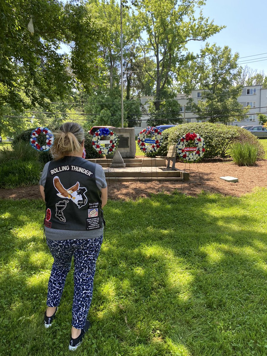 RT_MD1's tweet photo. ROLLING THUNDER XXXIV Weekend.  Ride through Charlotte Hall Veterans Home, Wreath Laying at Cheltenham Veterans Cemetery, hospitality at American Legion Post 136, Memorial Day Service Greenbelt MD. https://t.co/BX6PP5vlTU