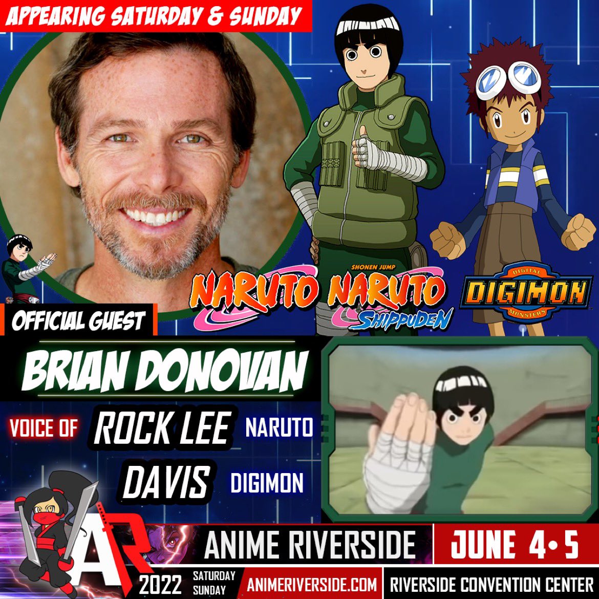 ANIME RIVERSIDE on Twitter meet Brian Donovan at Anime Riverside