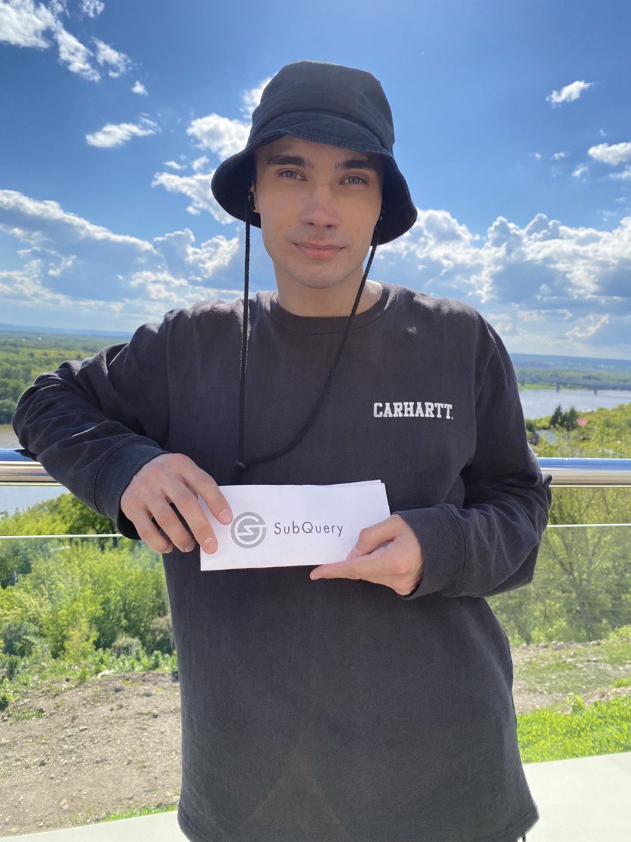 MR_Chaizy's tweet photo. With love from Russia! My city of Ufa! SubQuery I love you!) #nextfrontier #SubqueryMay #tge
@SubQueryNetwork
#web3 #indexer
my discord name: chaizy#0489 https://t.co/4LvMp8aJ0q