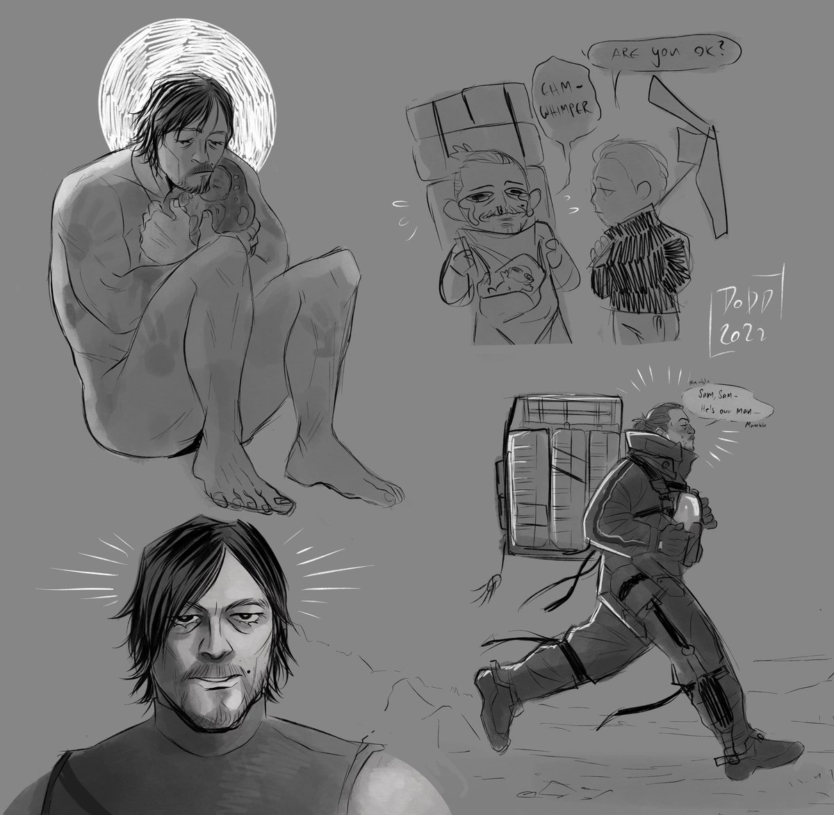 Sam doodling

#DeathStranding #ArtistOnTwitter