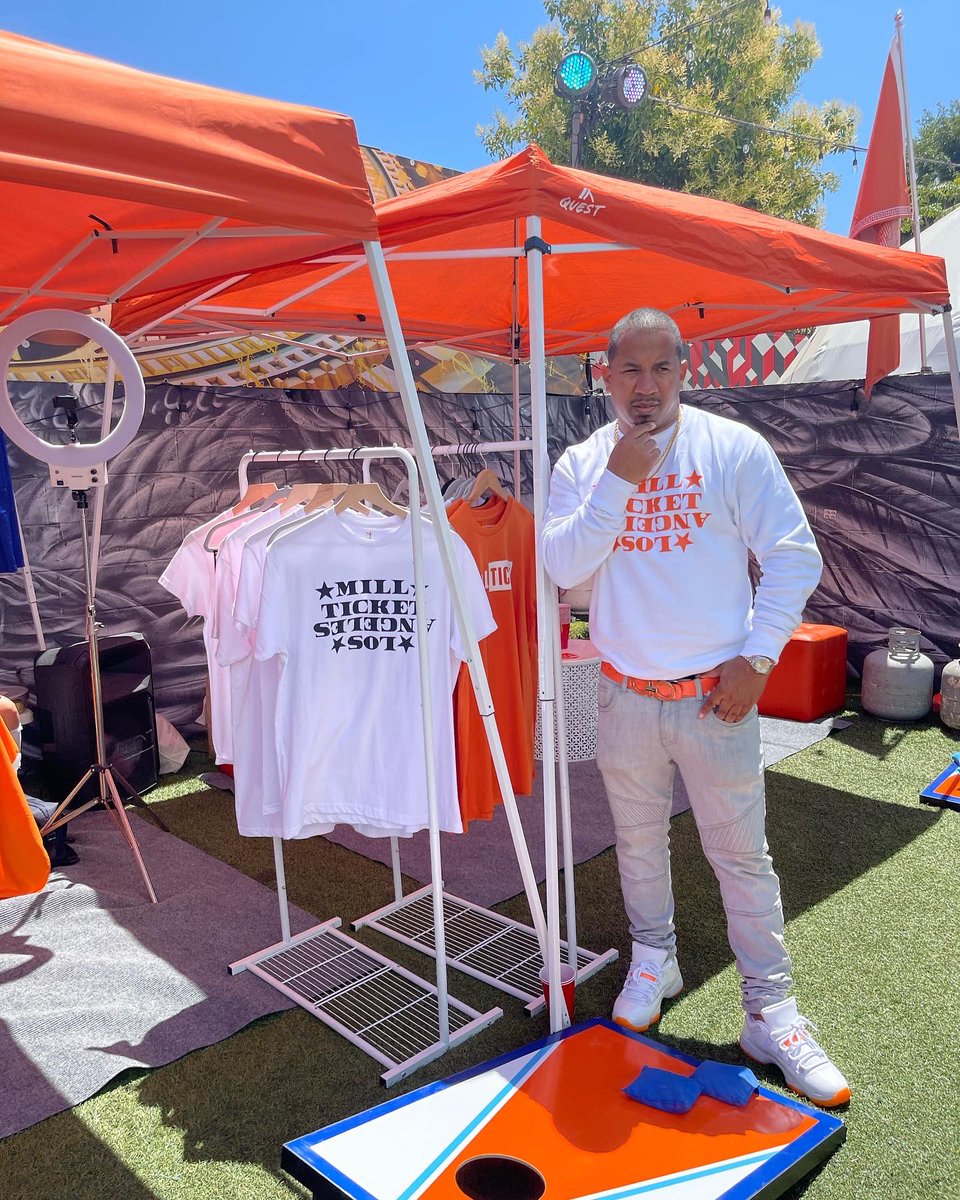 mremills's tweet photo. “I thought I told ya … that we won’t stop” @shopmillticket 🍊🏁 https://t.co/NOH6mil4Vj