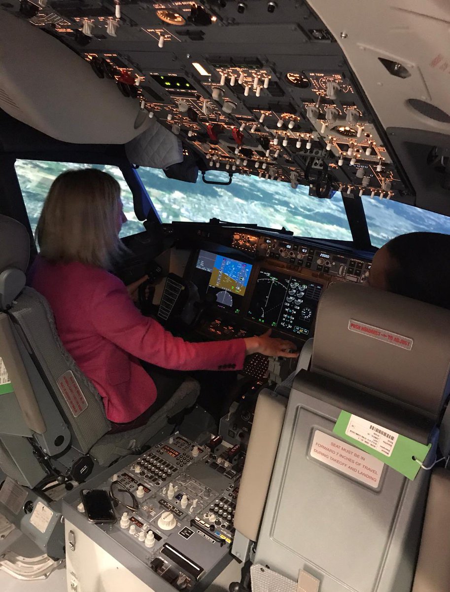 Monday morning career change! Thanks <a href="/CAE_Inc/">CAE</a> for keeping me on my toes with the 🦅 strike and engine 🔥!
