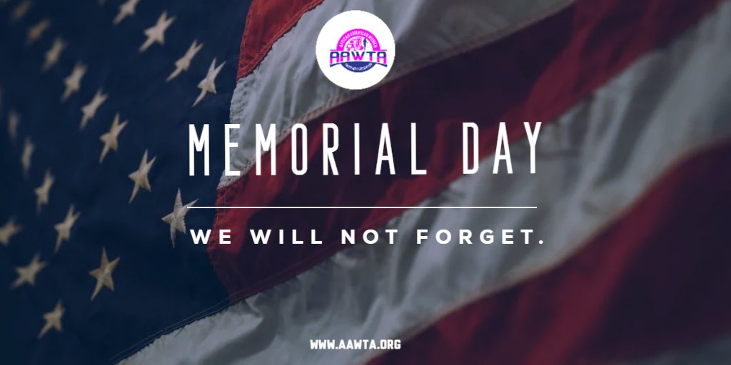 AAWTA_Org's tweet photo. Happy Memorial Day! #neverforget #memorialday #AAWTA #AfricanAmericanWomenTruckers #minoritywomentruckers #minoritydispatch #trucking #femaletruckers #AAWTAmembers #AAWTAAffiliates https://t.co/LGfyBSIT7X