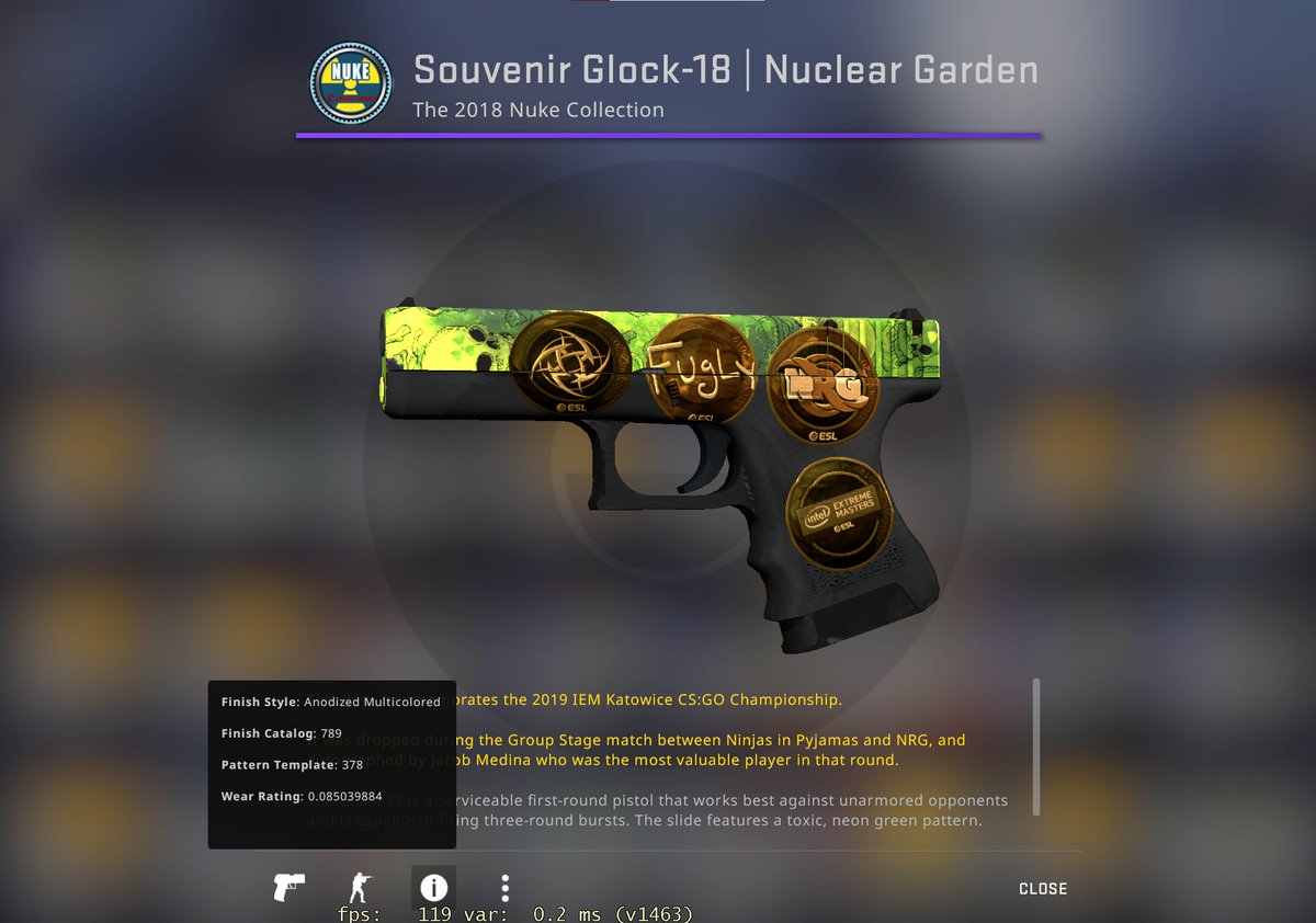 CAZE_GAMING's tweet photo. 🤩GLOCK-18 NUCLEAR GARDEN GIVEAWAY ($50)🤩

TO ENTER:
✅Like, retweet and follow me
✅Subscribe and like this vid https://t.co/7SblOv1l5n

That's it! Winner will be chosen in 7 days! Good luck! #csgo #csgogiveaway #csgoskins #csgoskinsgiveaway #csgogiveaways #gaming https://t.co/aVnBDAkqeG