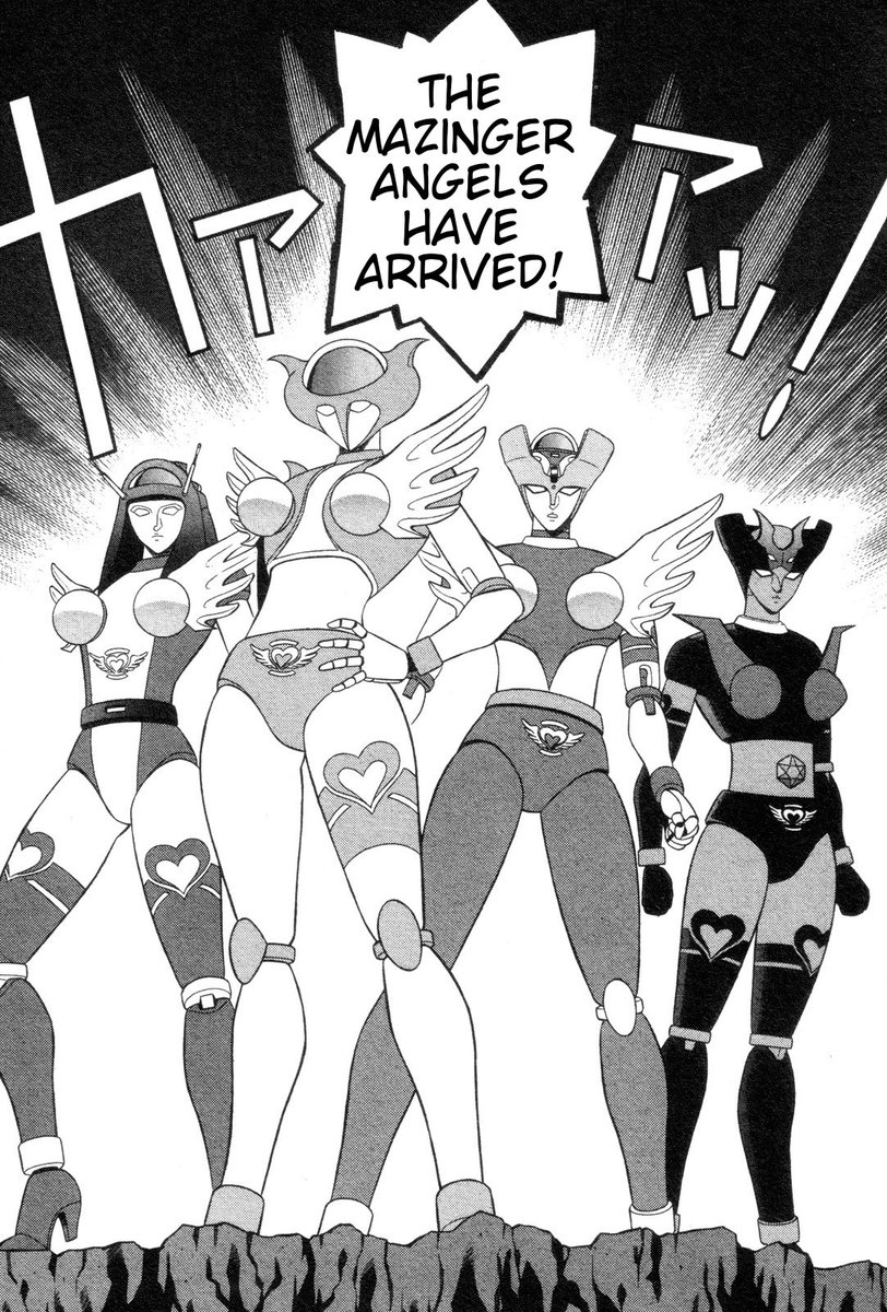 DailyGetterRobo's tweet photo. Mazinger angels
#MazingerZ #GreatMazinger #Grendaizer #Mazinkaiser
#グレートマジンガー #マジンガーZ #グレンダイザー #マジンカイザー https://t.co/OX9HwAcoyw