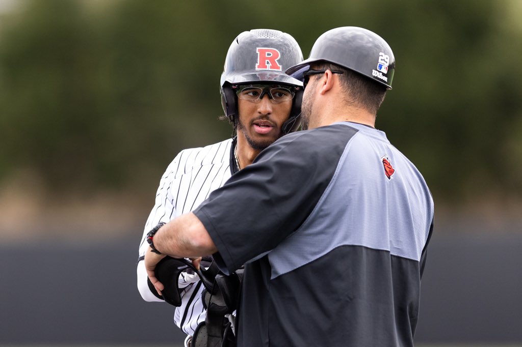 RutgersBaseball's tweet photo. Final Record: 44*-15, 17-7 in the Big Ten…

- Led the country in runs scored 
- 2nd in doubles and runs/game
- 3rd in hits
- 5th in batting average
- Broke program records for wins, runs, HRs, RBI and strikeouts 

… The accomplishments go on

#TCD https://t.co/dqamB6WjMb