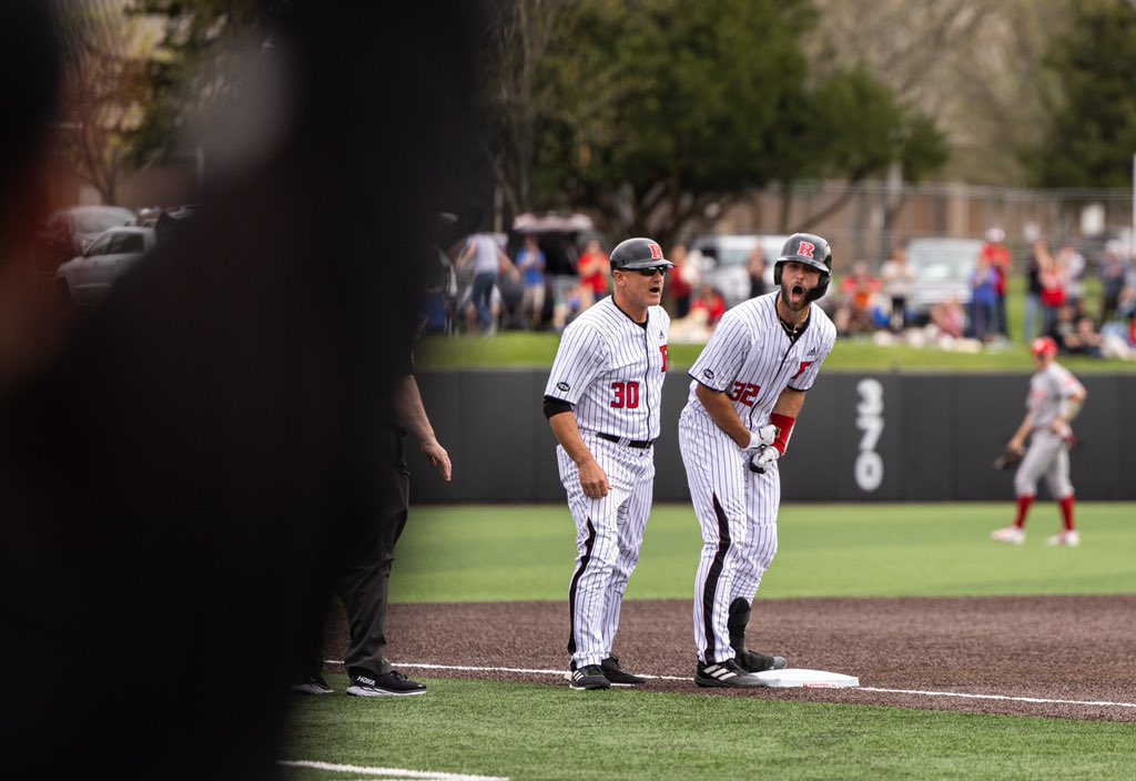 RutgersBaseball's tweet photo. Final Record: 44*-15, 17-7 in the Big Ten…

- Led the country in runs scored 
- 2nd in doubles and runs/game
- 3rd in hits
- 5th in batting average
- Broke program records for wins, runs, HRs, RBI and strikeouts 

… The accomplishments go on

#TCD https://t.co/dqamB6WjMb