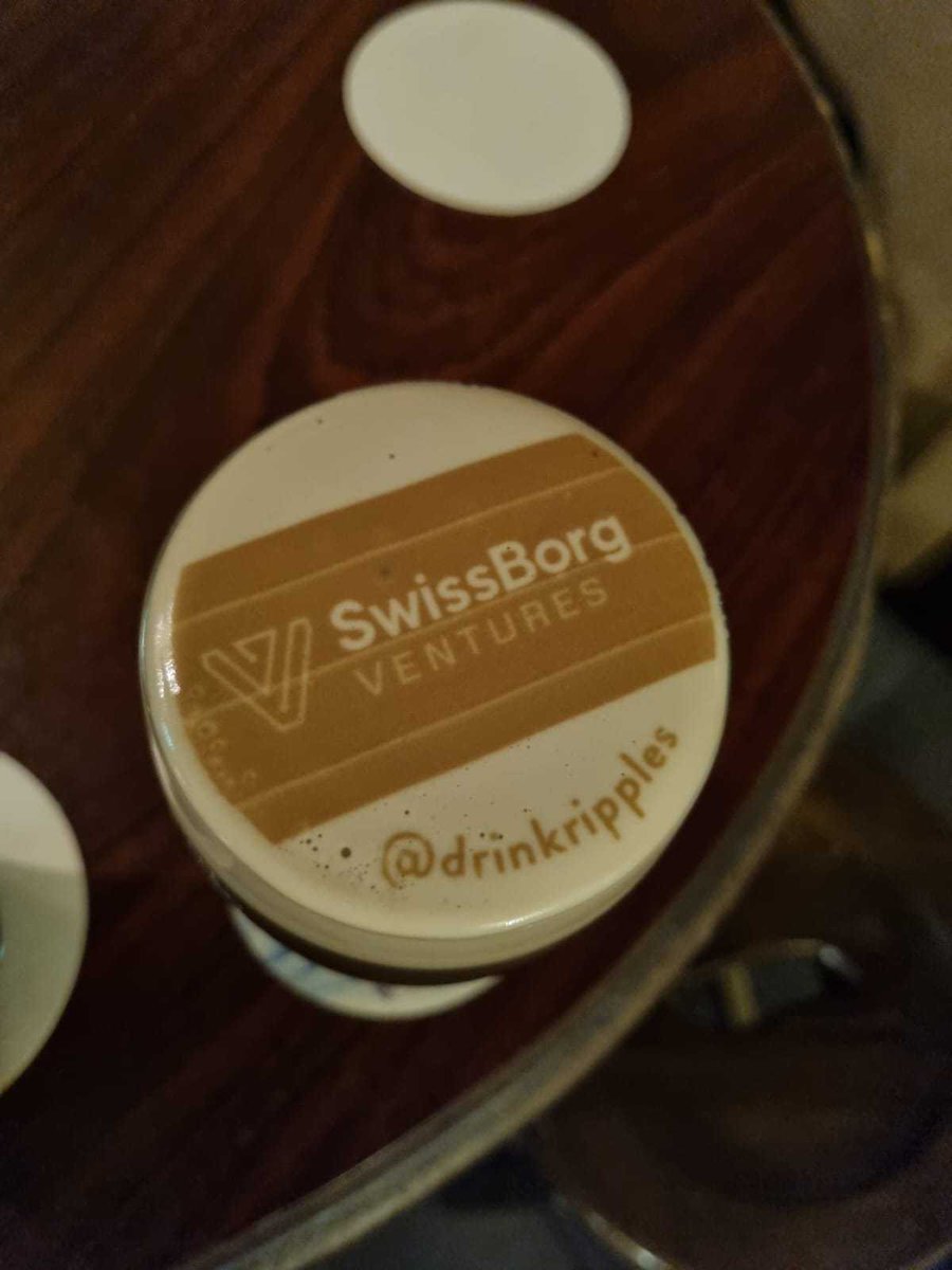 swissborg's tweet photo. 🍻 Who's thirsty? Drinks are on @SwissborgV!
At the Ceol Agus Craic event tonight at O'Donoghue's in #Dublin
The pub is a few steps from The Alex Hotel, #blockchainirelandweek conference's main venue.
#WeAreSwissBorg https://t.co/PXIEgj9TD5