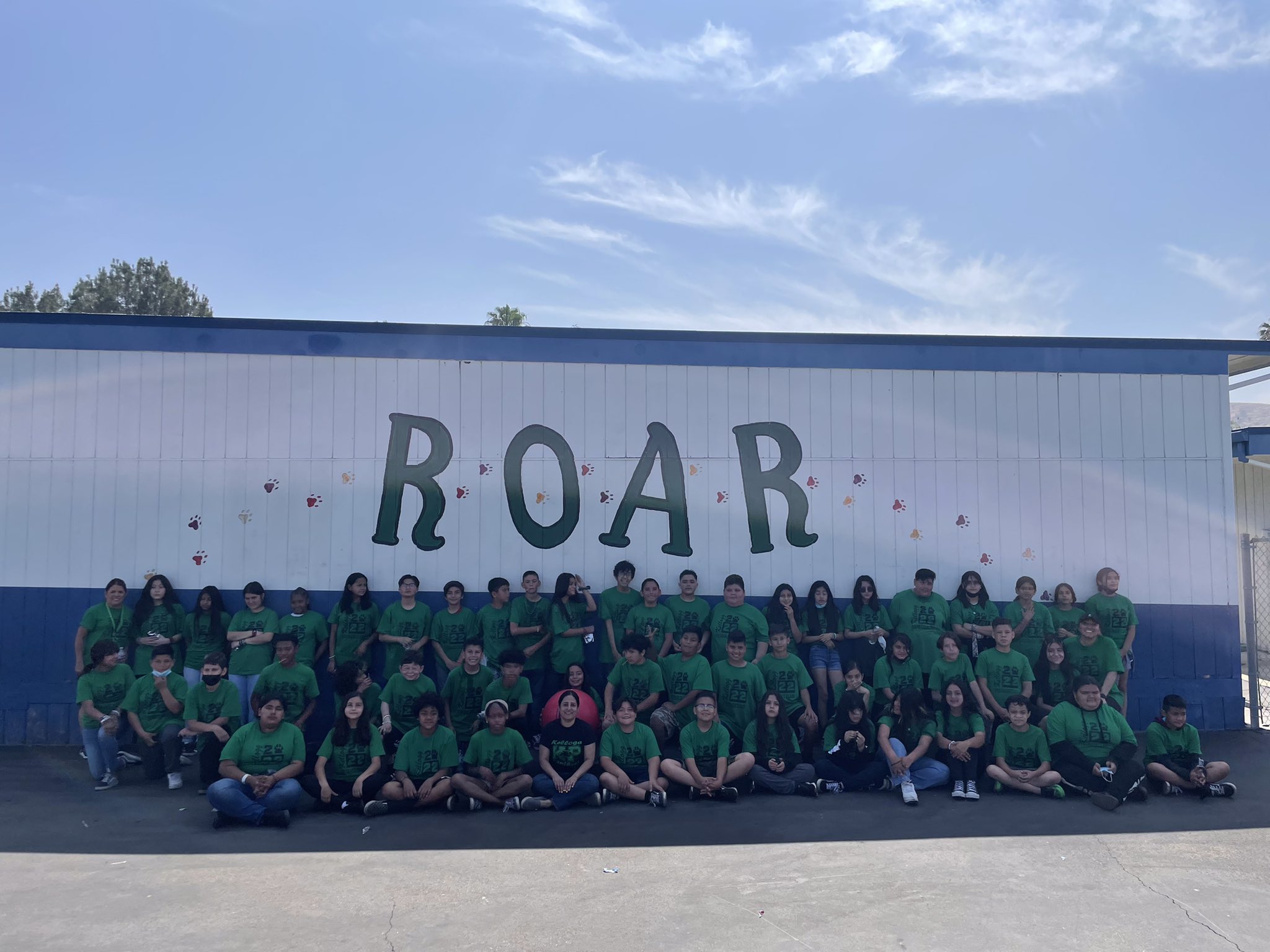 Kellogg Elementary on Twitter "Our 6th Graders after the staff vs