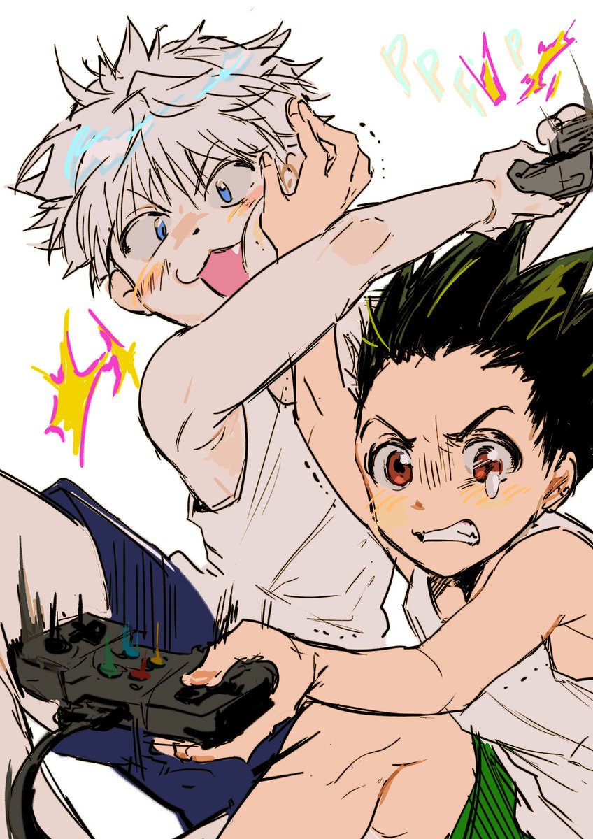 wnpt26's tweet photo. Gon Freecss Killua Zoldyck #hxh https://t.co/v6GCpSD1iw