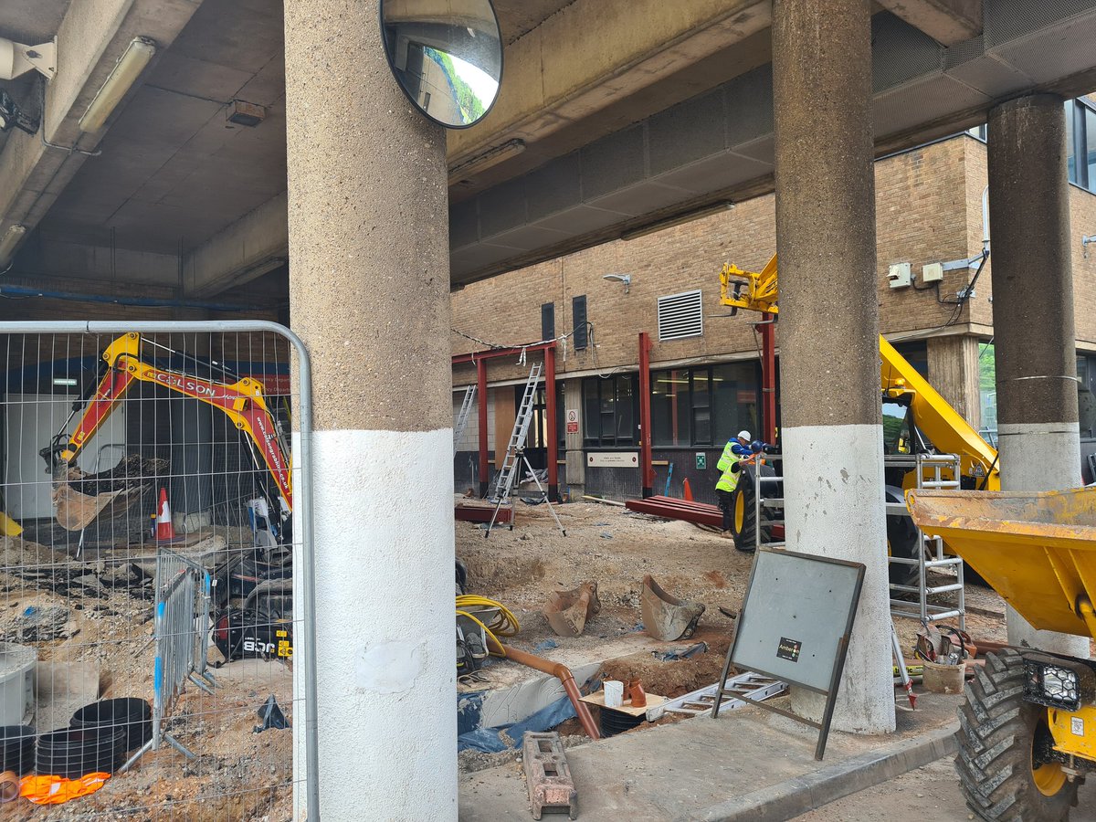 NUHMedicine's tweet photo. Never standing still! 

Foundations and steels take shape for our new Children's Emergency Department @nottmhospitals. 

13 new cubicles, 2 Paeds Resus bays, bespoke mental health and teen provision. 

Coming soon! @nottmchildrens @TeamPaedsEDnuh @teamEDnuh @TeamNUH https://t.co/Zv1Xr3Fw3y