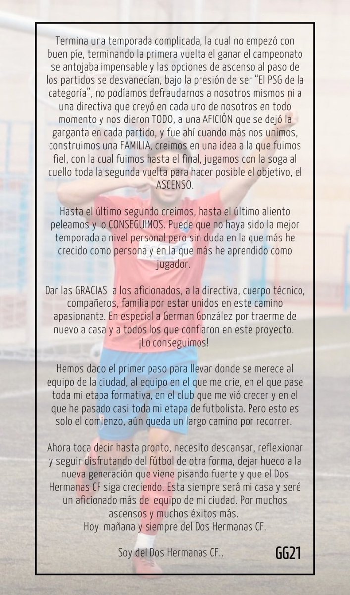 _Doshermanascf's tweet photo. @Guille_10_ Siempre serás uno de los nuestros, gracias por todo.♥️💙 https://t.co/biUwHCFB38