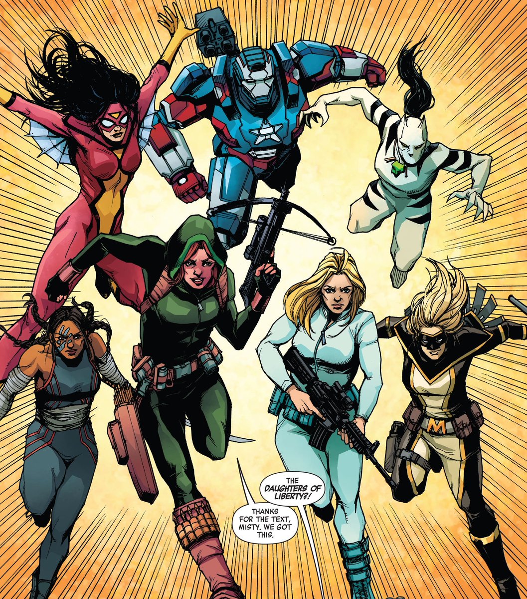 RandyS0725's tweet photo. 🙄RT to scare a misogynist.💁🏿♂️
#AForce #Avengers #XMen #Defenders #DaughtersOfLiberty #Liberators #LadyLiberators #MCU #Marvel #SuperpowerList #SPL #SHPoll22 https://t.co/0MJJugMpOB