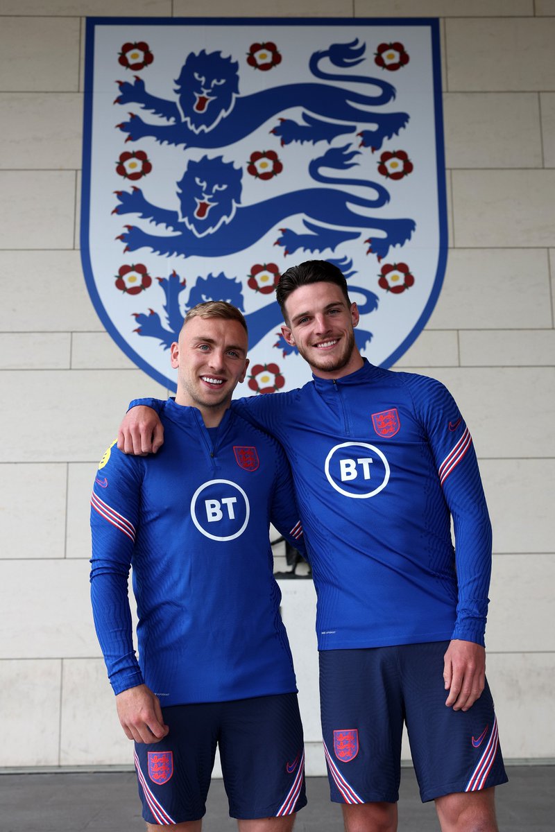Only need another West Ham player in this picture then football is guaranteed to come home...