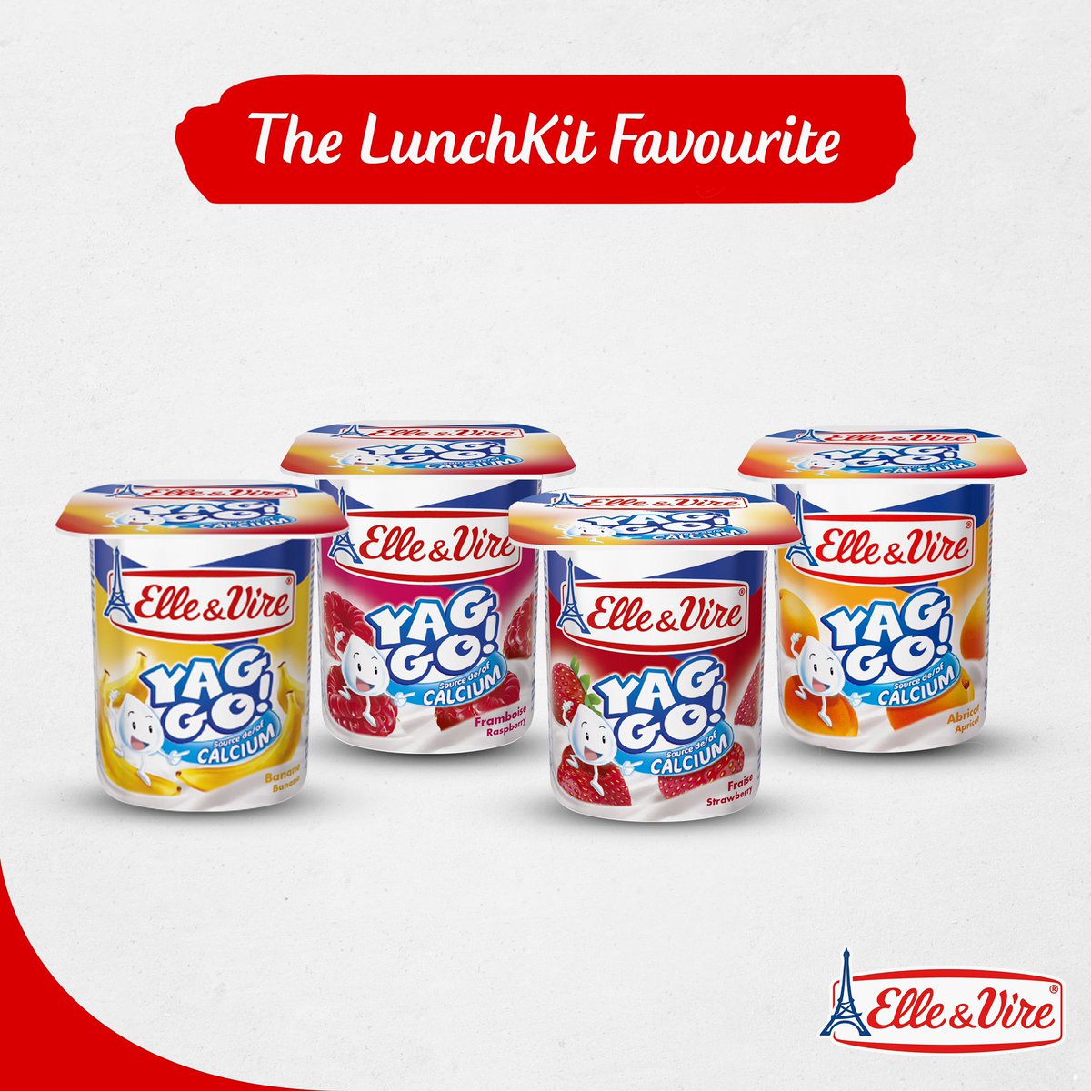 ElleAndVireJa's tweet photo. Banana 🍌, Strawberry 🍓, Raspberry or Apricot - which is your #LunchKit favourite?
#ElleAndVire #Yaggo https://t.co/j7IJdxKV5m
