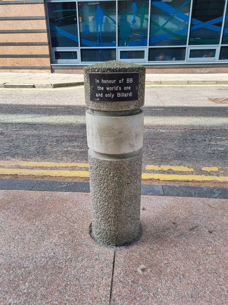 claireymc's tweet photo. @Billbo57 Happy birthday Bill!! In celebration your billard has been realised from the hoardings.... https://t.co/EuBJ2BvOaT