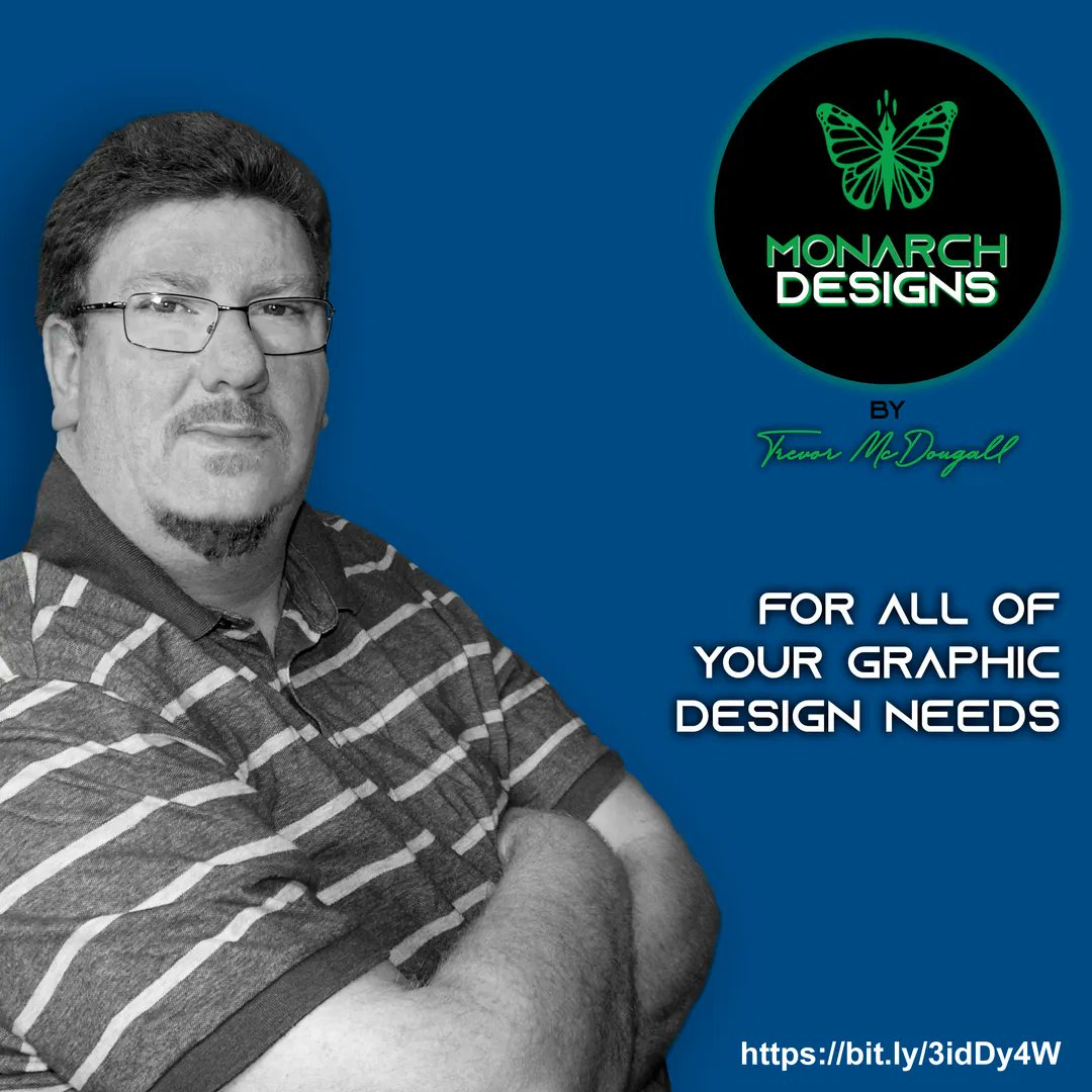 PsychoOne30's tweet image. Trevor McDougalls Monarch Designs. Everything from Social Media Management, business cards to Banners for your next event! We can help you, your business, or your upcoming event! Check us out now!

monarchdesigns2022@gmail.com
buff.ly/3OL6jVG