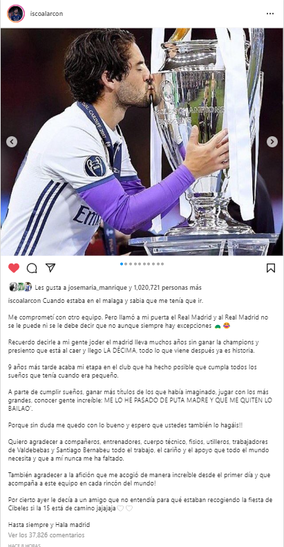 JohnaGio's tweet photo. #Repost @iscoalarcon https://t.co/TPs30v8dCN