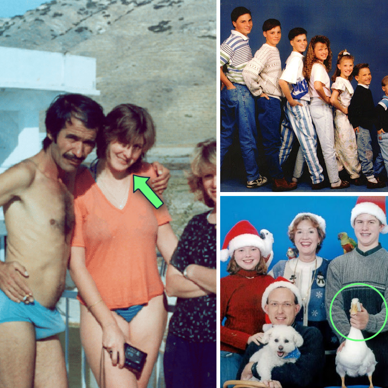 TheFunPost1's tweet photo. Tu sais que quelque part, il y a une famille qui est très fière de son portrait de famille incroyablement bizarre et hilarant ! 👨‍👩‍👧‍👦😅