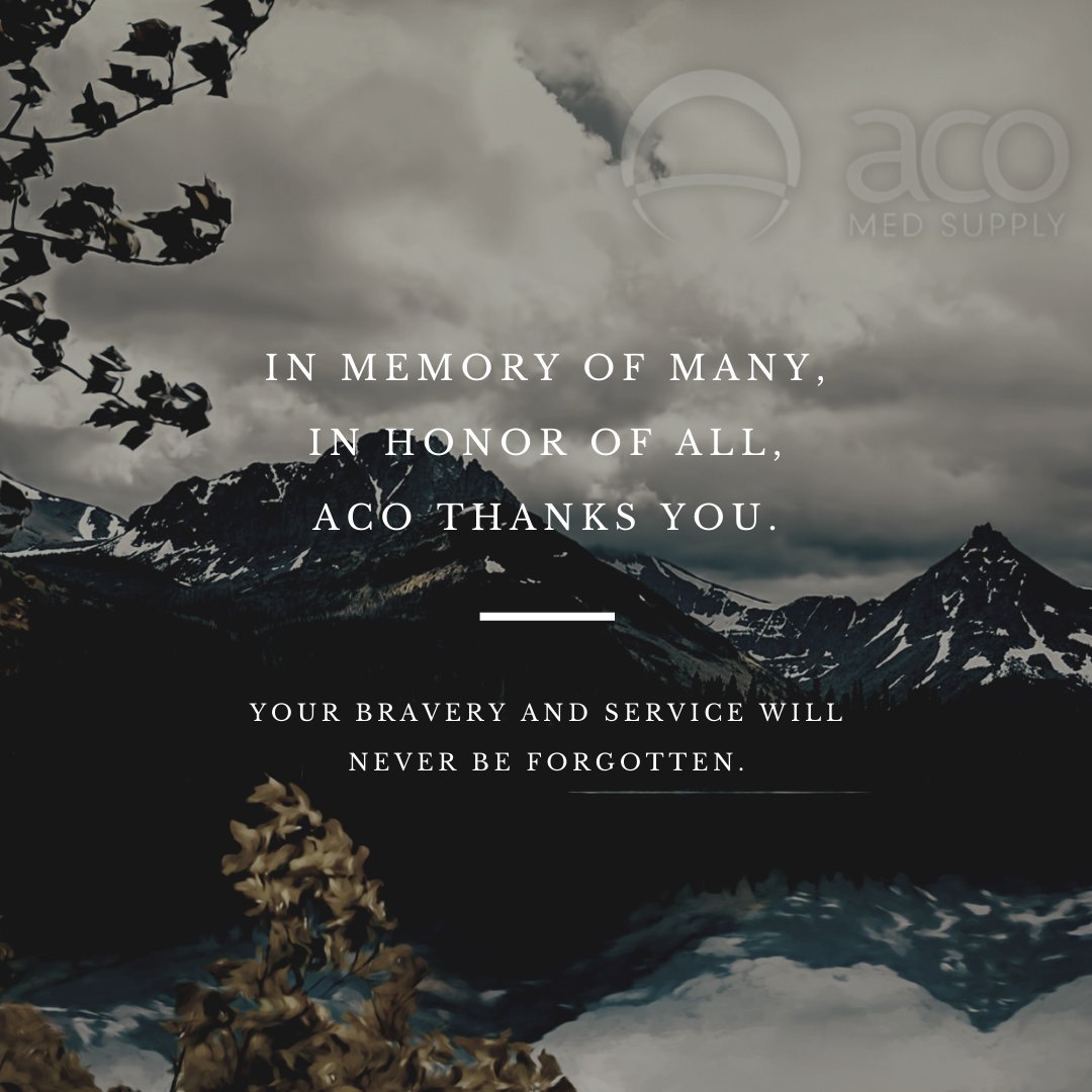 ACOMedSupply's tweet photo. "One man can make a difference, and every man should try." — John F. Kennedy

As we honor the veterans who served, ACO would like to extend a heartfelt thank you to everyone who has given their lives in service for our country.
#ACOCares #Moveandlivebetter #ACOTogether https://t.co/fWCRc1LlyR