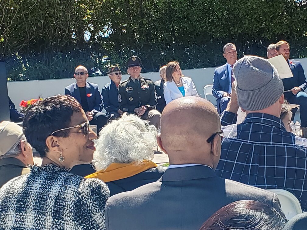 Presidio National Cemetery in San Francisco holds their annual Memorial Day ceremony with guest speakers which include the Speaker of the House of Representatives the honorable Nancy Pelosi; California Senator Alex Padilla; Sergeant Major of the Army Michael Grinston, and more.
