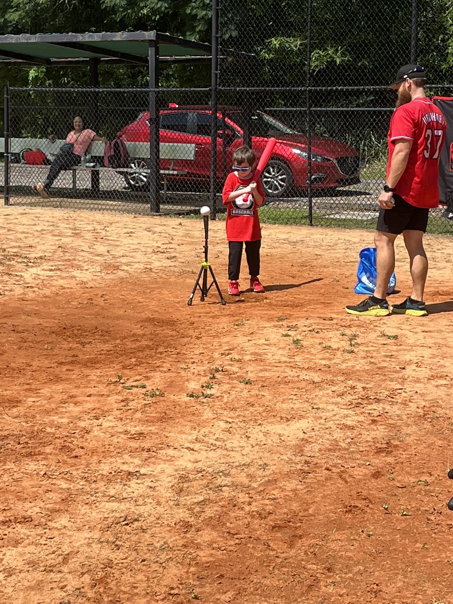 The1stRun's tweet photo. First camp of the summer ✅ Nothing better than spending a long Memorial Day weekend playing some baseball. Thank you to all those who have served! Looking forward to more camps in the next few months. https://t.co/3LxZokWFVW