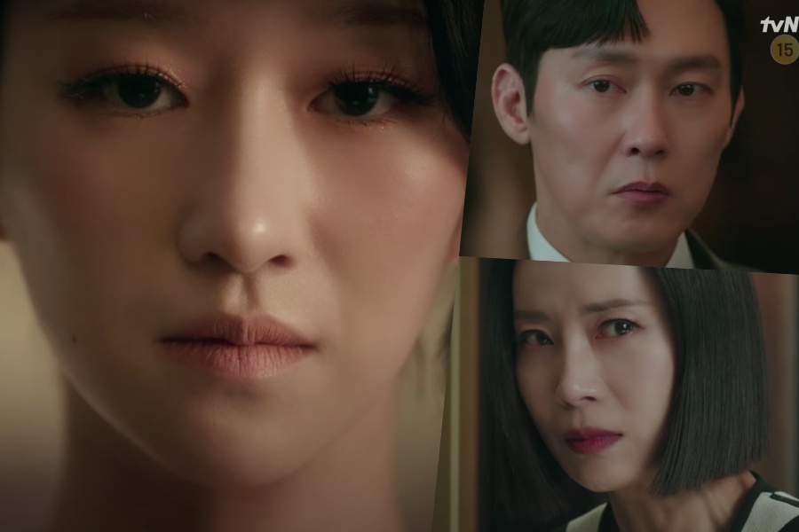 WATCH: #SeoYeJi Promises #ParkByungEun And His Family Hell In Intense '#Eve' Premiere Teaser soompi.com/article/152871…