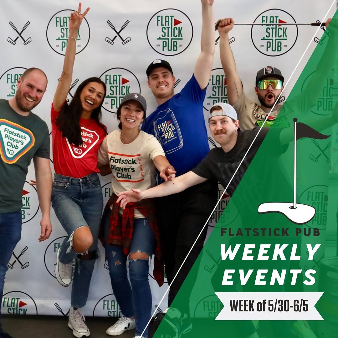 FlatstickPub's tweet image. HAPPY MEMORIAL DAY! 🇺🇸 We honor and recognize all who have served and thank you for your service🫡 
-
It’s the last week of May 😎 Get ready for some weekly events @ Flatstick!🍻
(Full events on IG) 
🏳️‍🌈 NEW JUNE PARTNERS 
#flatstick #flatstickpub #drinklocal #memorialweekend