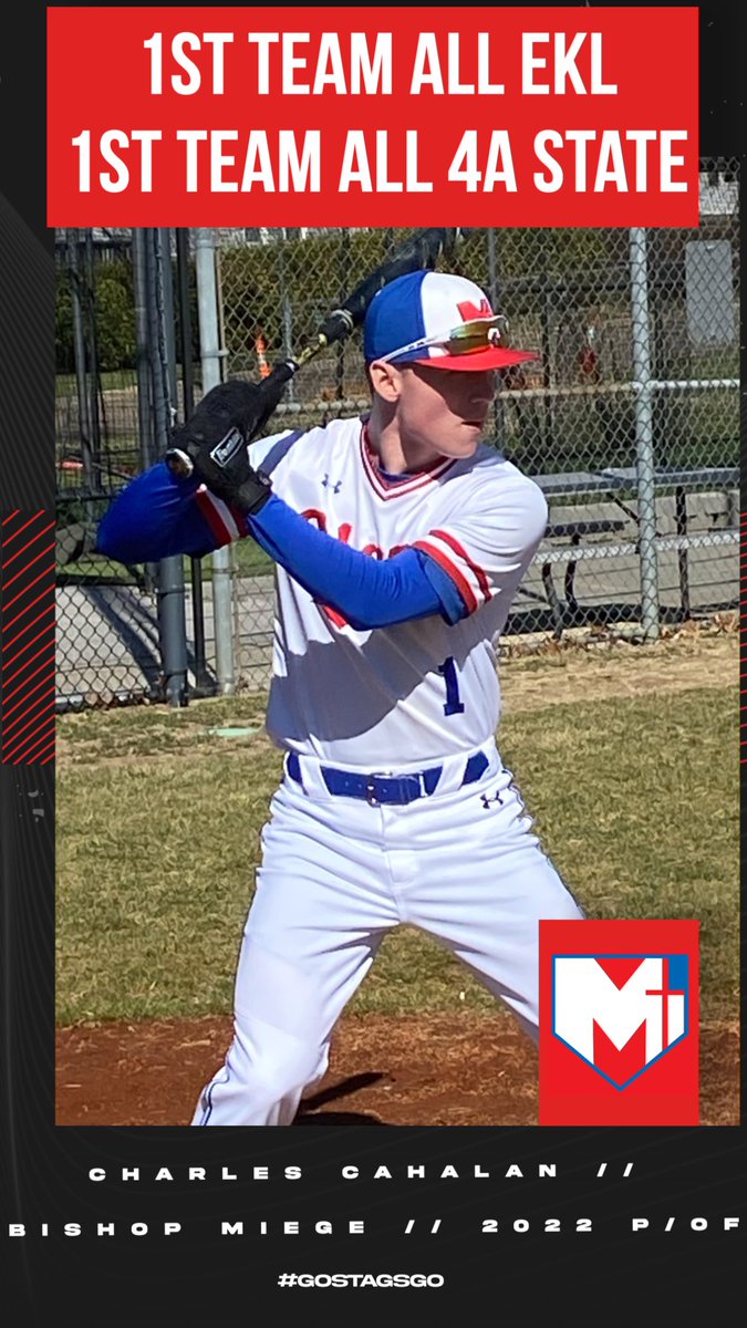 Congratulations <a href="/charles_cahalan/">Charles Cahalan</a> on 1st Team All EKL and 1st Team All 4A State!!! #ETJ #BTL #GOSTAGSGO