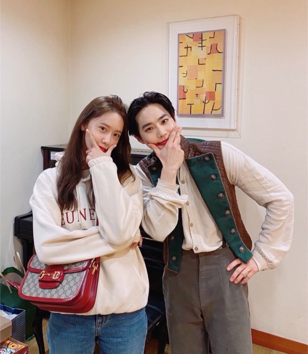 indiesh2o's tweet photo. junmyeon and yoona besties ♡︎ https://t.co/nXmTkOsEGF