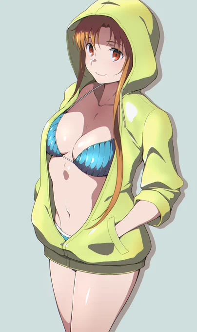 フード+ビキニアスナ 