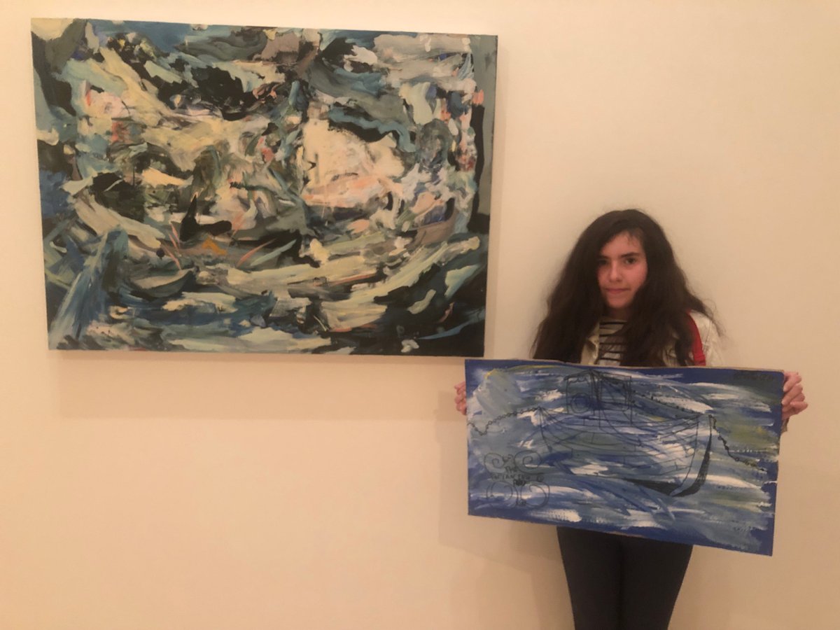 _art_on_sea's tweet photo. Today we hosted @EFT_Hastings for the Art of the Sea workshop.
We loved this piece by Annie, aged 11, inspired by our Seafaring exhibition.
Are you planning to visit us this #halftermweek ?
Don't forget up to 4 children go free with a full paying adult.
Open Wed - Sun 11am - 5pm. https://t.co/3x38Z3jTd2