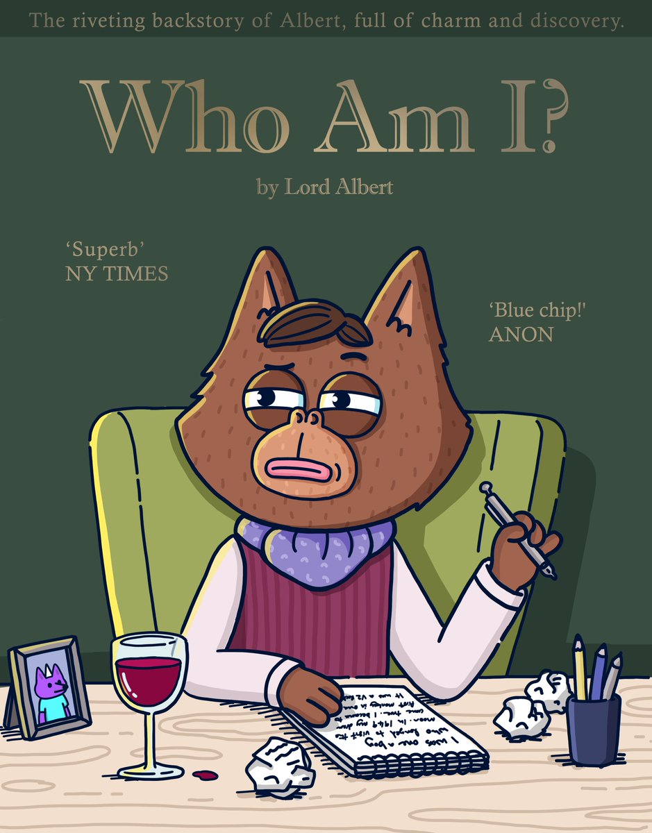 foxfamnft's tweet photo. BACKSTORY CONTEST 📖
📝 Share your FoxFam NFT along with their own little backstory. 
📝 Funny, wild, moving, or just a vibe. 1 tweet or thread, anything goes and tag @foxfamnft  
📝 Albert will pick his favorite to win a FoxFam NFT on June 10th. https://t.co/vIiLR3lT2f
