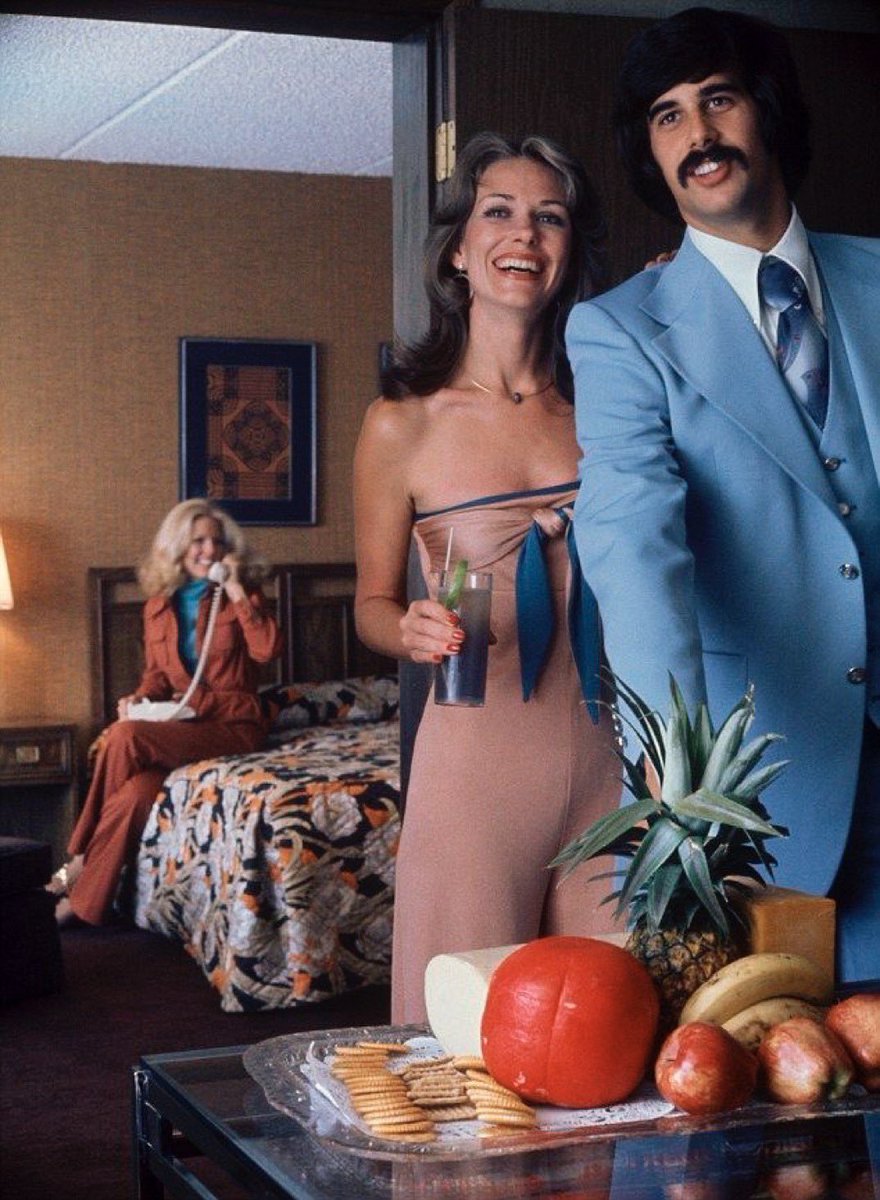 eatinglasvegas's tweet image. Little Known Fact #43: “charcuterie boards” were first popularized in 1977 by aluminum siding salesman using ginormous balls of Gouda and fruit to seduce unsuspecting women into threesomes at the Motel 6.
